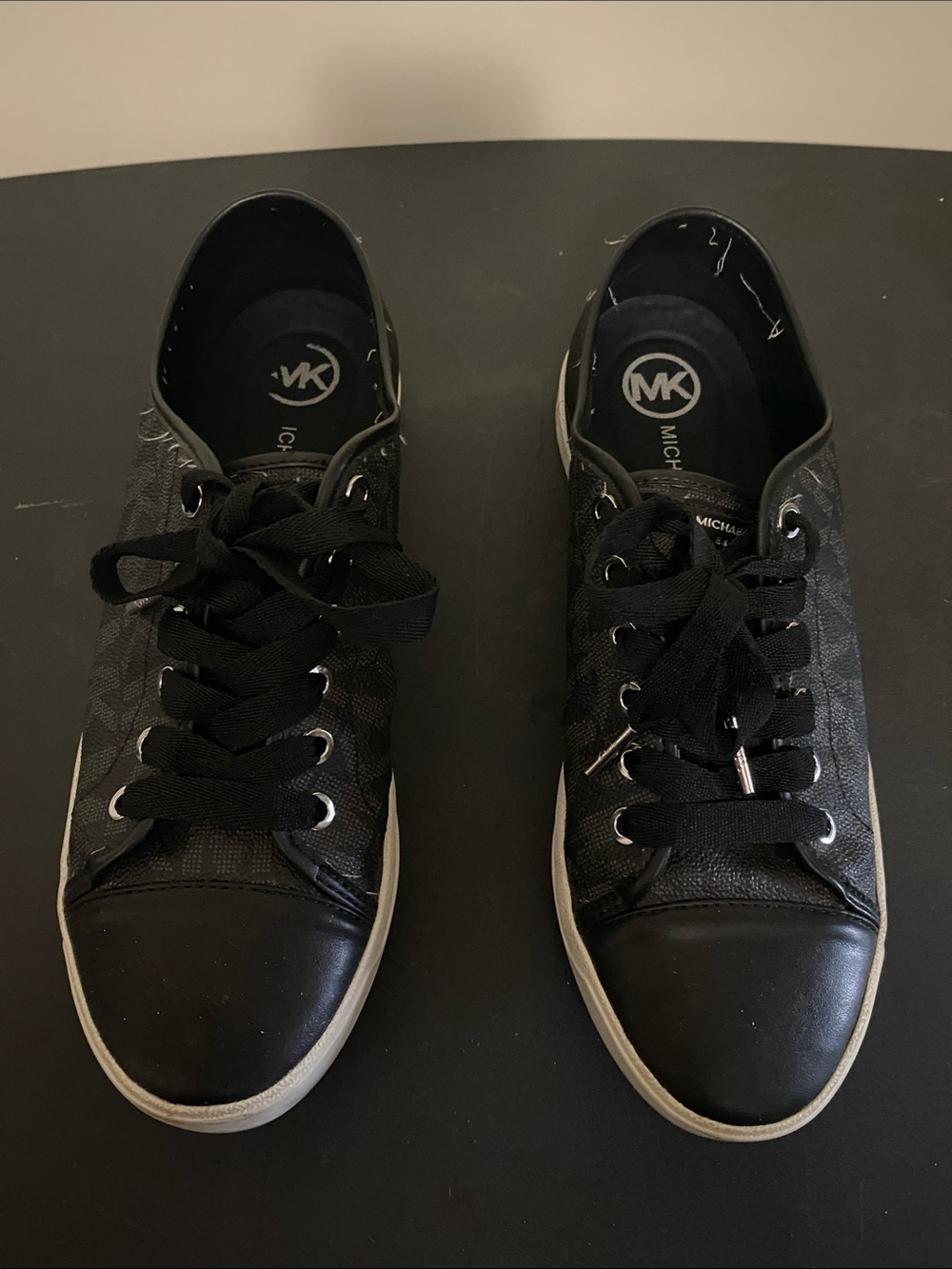 Michael Kors Women’s Black Low-Top Sneakers